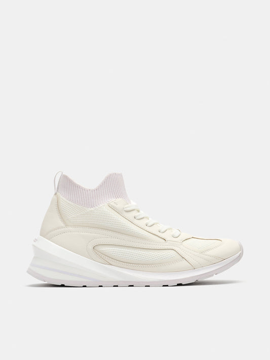 Seven Flyknit Runner Off White