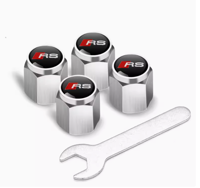 Car Tire Valve Caps – Stylish Wheel Air Valve Covers (4PCS)